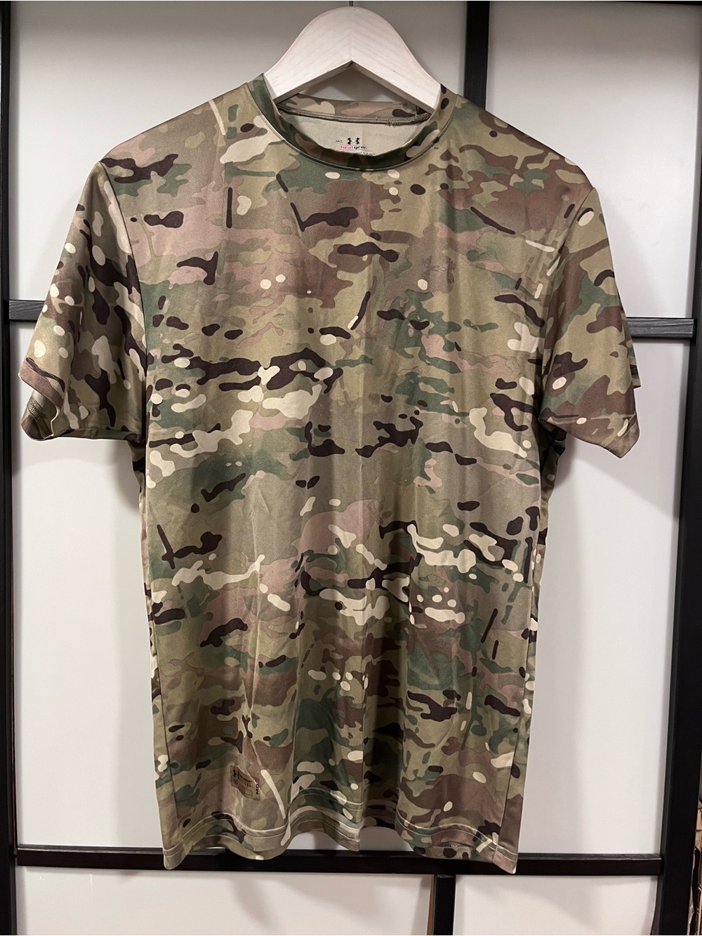 Under Armour Tactical HeatGear Camo Shirt Multicam OCP Size Medium